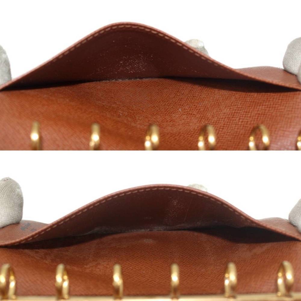 Louis Vuitton Monogram Canvas Snap-Closure Card Holder in Brown and Gold - Picture 7 of 10